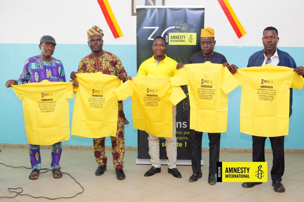 Article : Bénin : les conducteurs de Taxi-Moto à l’école de la notion des droits humains